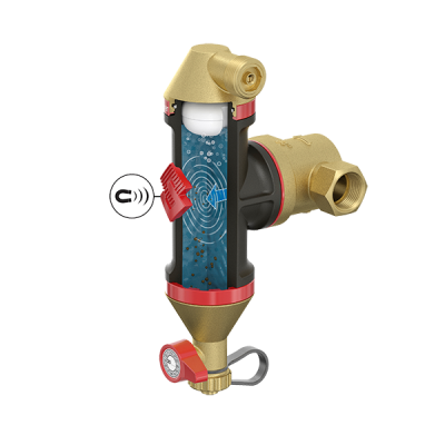 Сепаратор повітря і бруду Flamcovent Clean Smart 22 мм