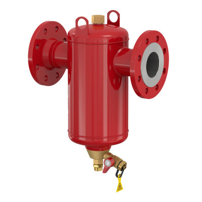 Сепаратор бруду Flamco Clean Smart 100 F (фланець), DN100, ємність 25 л, 10 бар