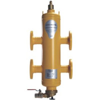 Гідравлічна стрілка (сталь) SpiroCross DN50 фланець + магніт