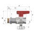 Кран кульовий Simplex KFE-KH довгий - D SV 1⁄2" ЗР