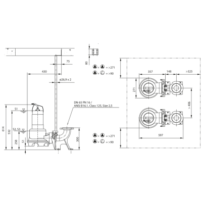 Насос Wilo Rexa UNI-V06A/T015-540/O