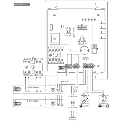 Прилад керування Wilo MS-L-1x4kW-DOL