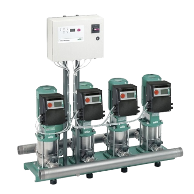 Установка Wilo COR-4 Helix VE 1606